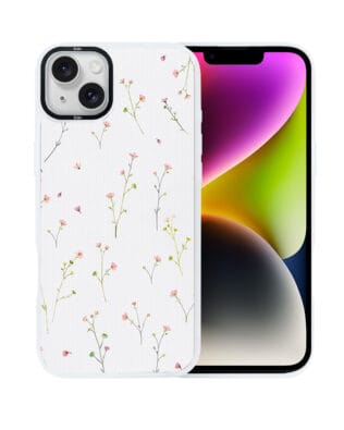 Etui do iPhone 14 IBIZU DropGuard Matt z MagSafe, Pastel Bloom, Polna fantazja