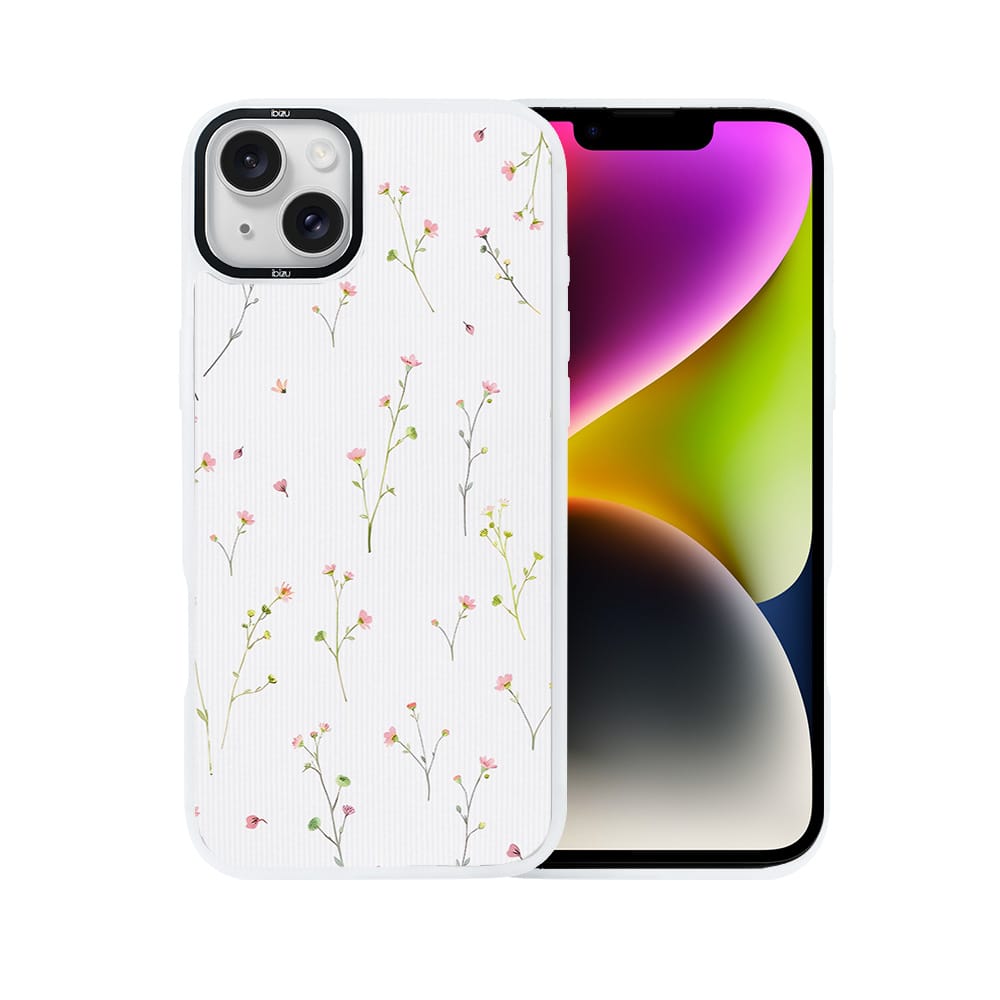 Etui do iPhone 14 IBIZU DropGuard Matt z MagSafe, Pastel Bloom, Polna fantazja - obrazek 2