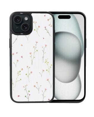 Etui do iPhone 15 IBIZU DropGuard Matt z MagSafe, Pastel Bloom, Polna fantazja