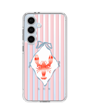 Etui do Samsung Galaxy S24 FE przeźroczyste, silikonowe Flexi, Homar