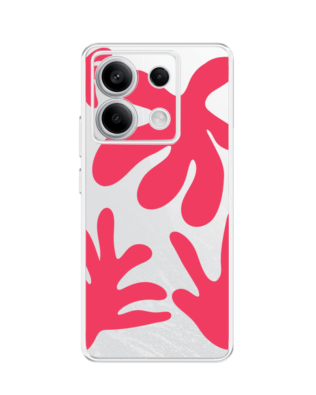 Etui do Xiaomi Redmi Note 13 Pro 5G przeźroczyste, silikonowe Flexi, rafa