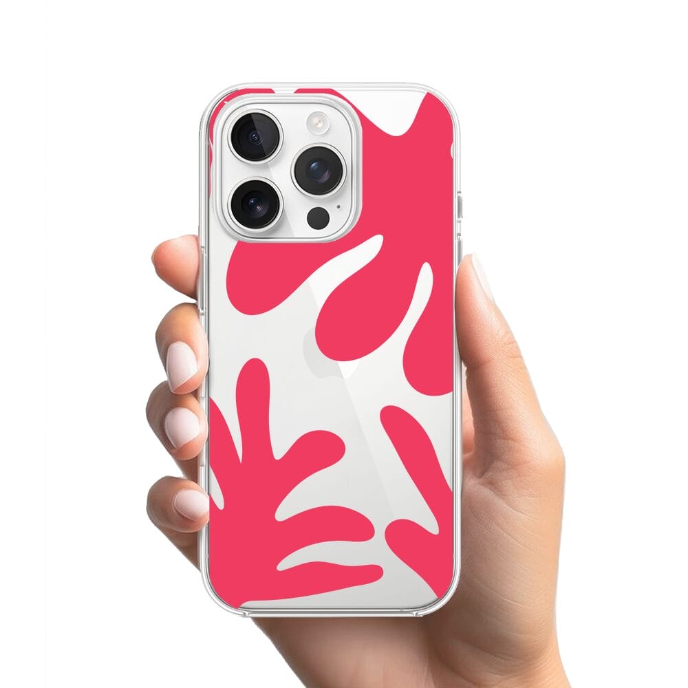 Etui do iPhone 16 Pro Max przeźroczyste, silikonowe Flexi, rafa - obrazek 2