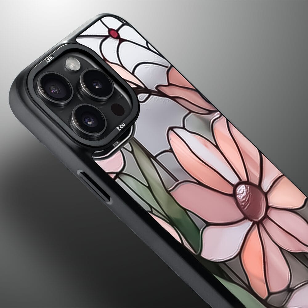 Etui do iPhone 14 Pro IBIZU DropGuard Matt z MagSafe, Barwy Szkła, Różowa magnolia - obrazek 4