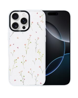 Etui do iPhone 16 Pro IBIZU DropGuard Matt z MagSafe, Pastel Bloom, Polna fantazja