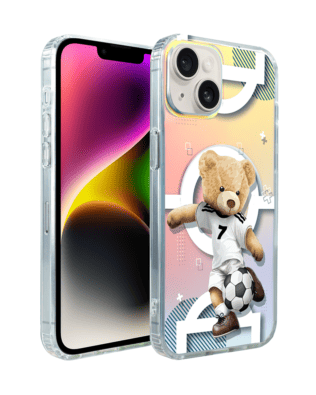 Etui do iPhone 14 IBIZU California Sunset z MagSafe, zmieniające kolor, Football Boy, piłka nożna