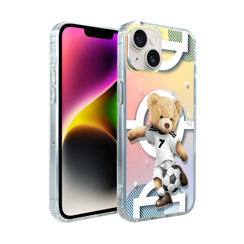 Etui do iPhone 14 IBIZU California Sunset z MagSafe, zmieniające kolor, Football Boy, piłka nożna