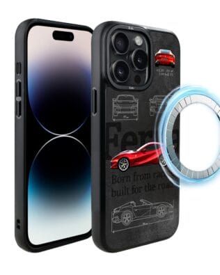 Etui do iPhone 14 Pro Max IBIZU DropGuard Matt z MagSafe, TechDrive, 812 Superfast