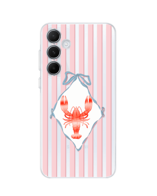 Etui do Samsung Galaxy A55 5G przeźroczyste, silikonowe Flexi, Homar