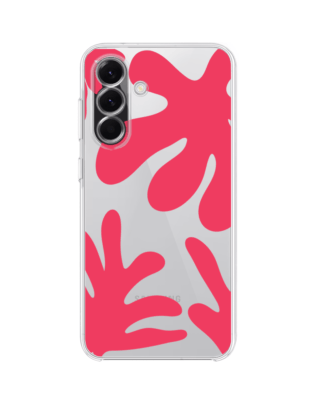 Etui do Samsung Galaxy A56 5G przeźroczyste, silikonowe Flexi, rafa