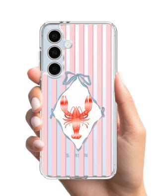 Etui do Samsung Galaxy S24 FE przeźroczyste, silikonowe Flexi, Homar