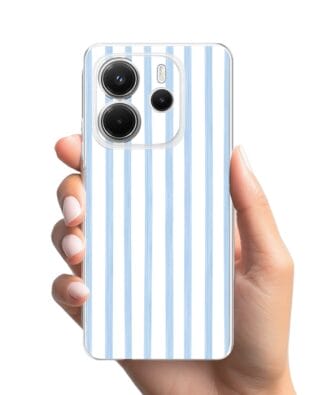 Etui do Xiaomi Redmi Note 14 4G przeźroczyste, silikonowe Flexi, wakacje w Grecji