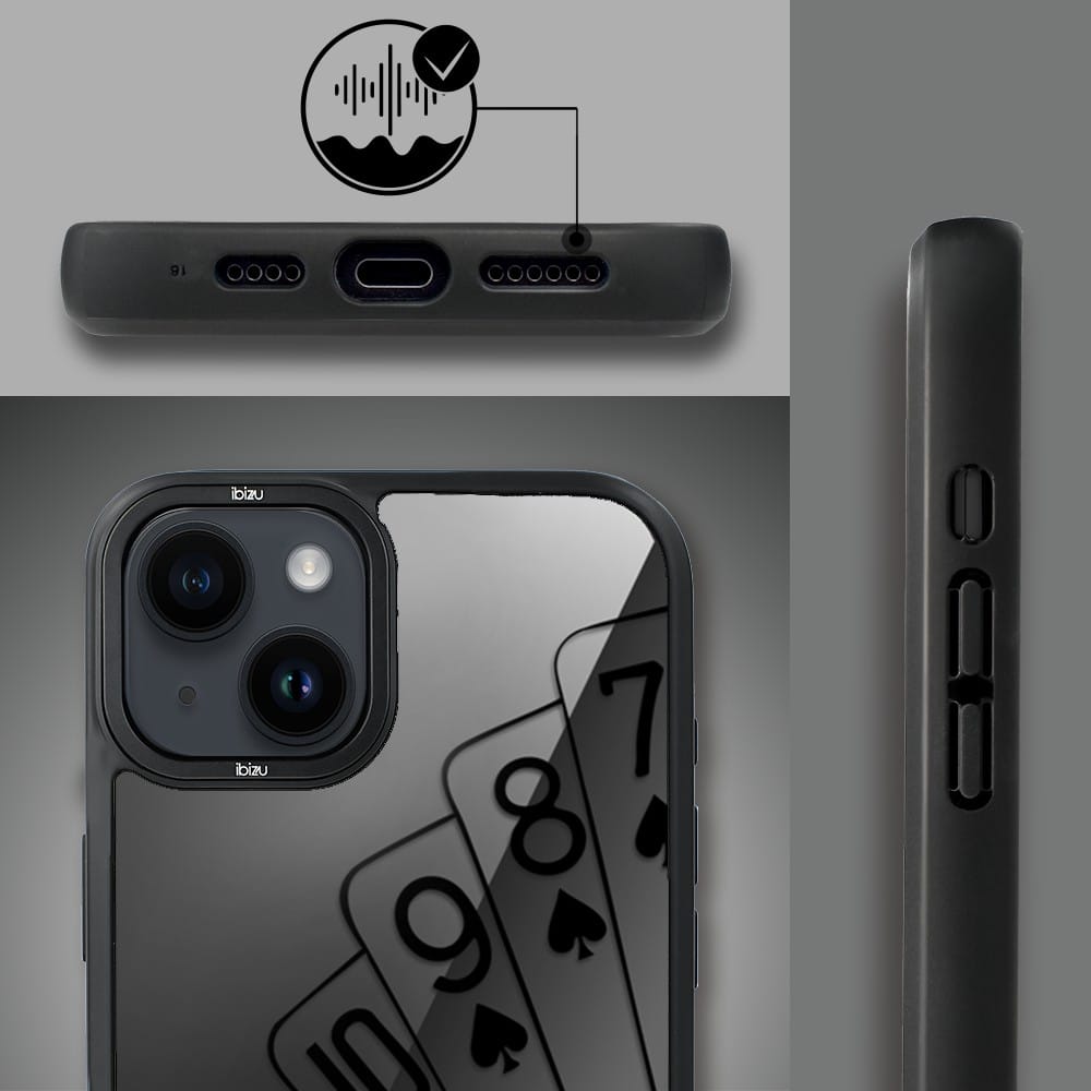 Etui do iPhone 14 Plus IBIZU DropGuard Matt z MagSafe, Midnight, Karty do gry - obrazek 6