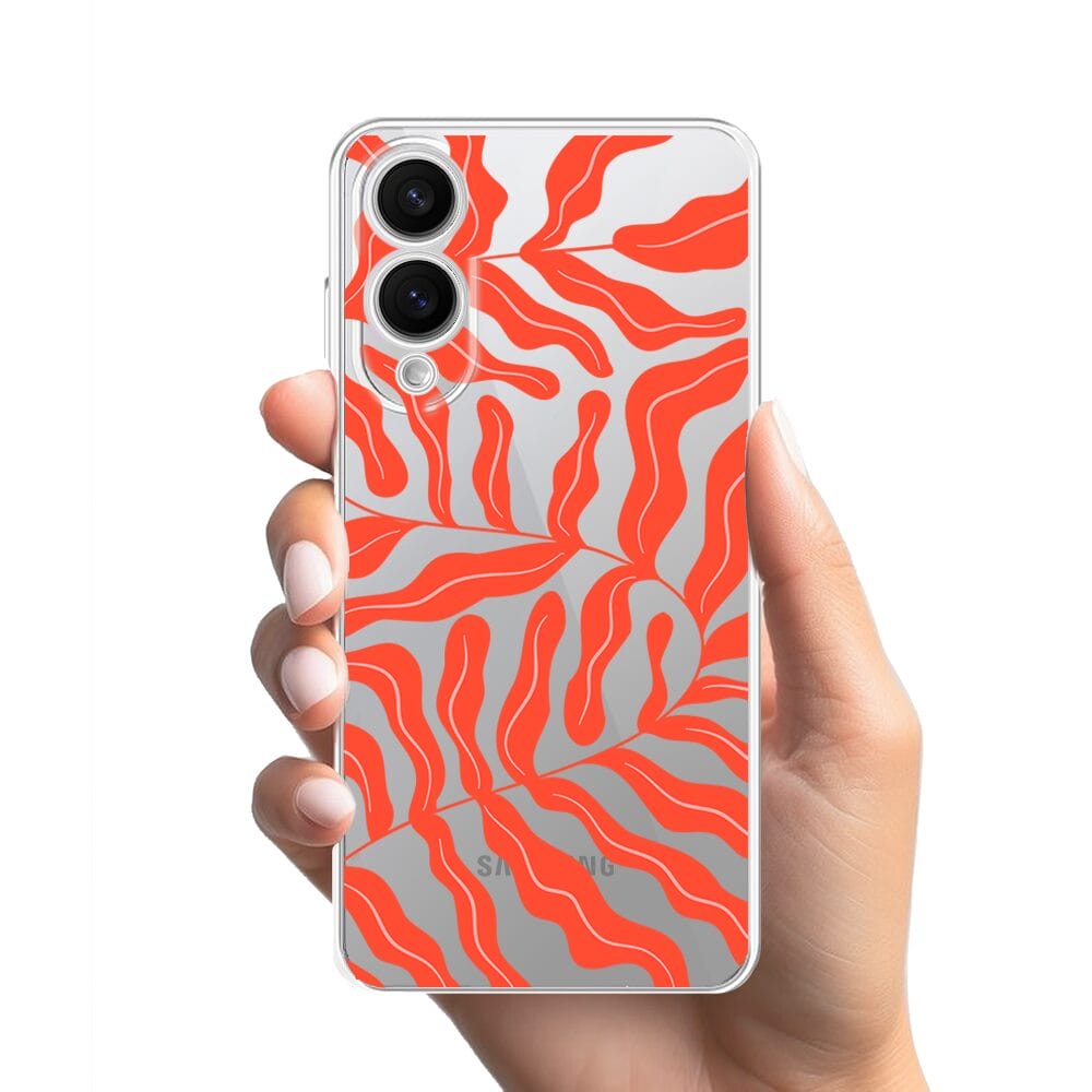 Etui do Samsung Galaxy S25 Edge przeźroczyste, silikonowe Flexi, rafa koralowa - obrazek 2