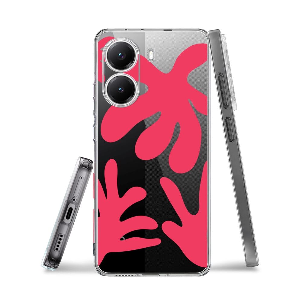 Etui do Xiaomi POCO X7 Pro przeźroczyste, silikonowe Flexi, rafa - obrazek 3