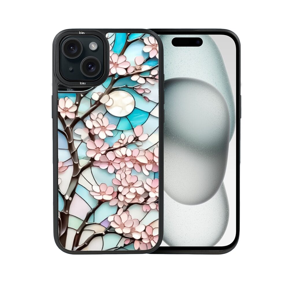 Etui do iPhone 15 IBIZU DropGuard Matt z MagSafe, Barwy Szkła, Księżycowa Wiśnia - obrazek 2