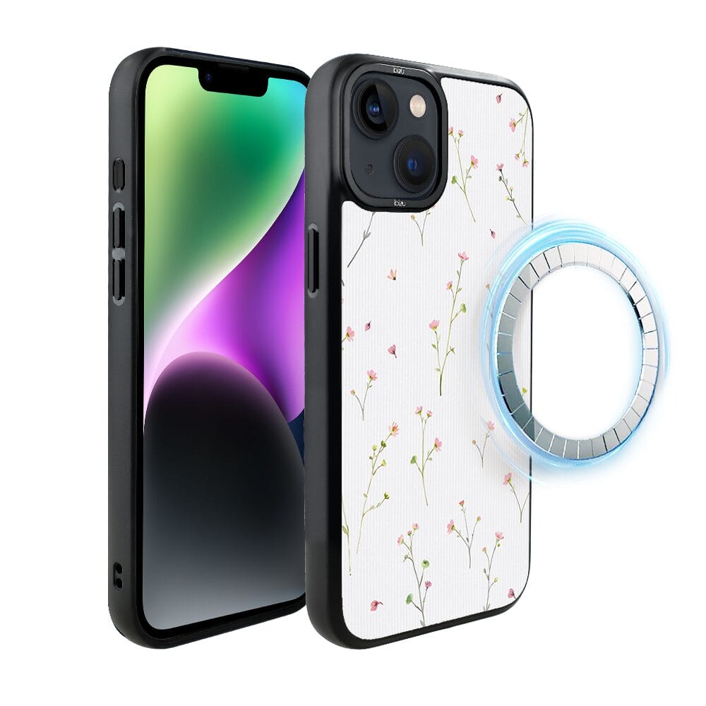 Etui do iPhone 14 Plus IBIZU DropGuard Matt z MagSafe, Pastel Bloom, Polna fantazja