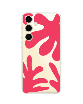 Etui do Samsung Galaxy S24 Plus przeźroczyste, silikonowe Flexi, rafa