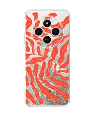 Etui do Xiaomi POCO C75 przeźroczyste, silikonowe Flexi, rafa koralowa