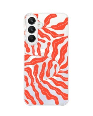 Etui do Samsung Galaxy A25 5G z MagSafe przeźroczyste, silikonowe Flexi, rafa koralowa