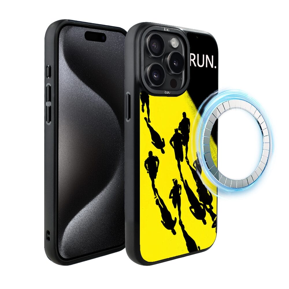 Etui do iPhone 15 Pro Max IBIZU DropGuard Matt z MagSafe, #Move, Bieg Mistrzów
