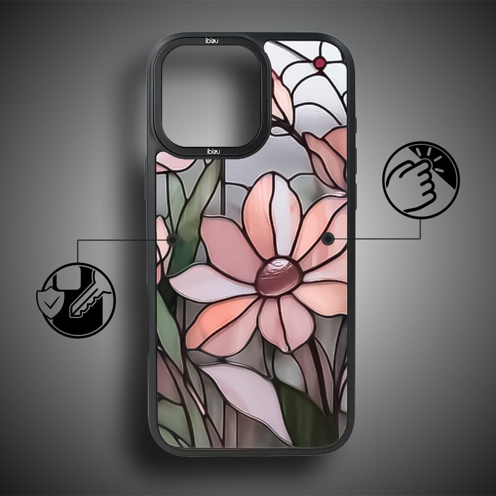 Etui do iPhone 14 Pro Max IBIZU DropGuard Matt z MagSafe, Barwy Szkła, Różowa magnolia - obrazek 7