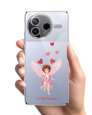 Etui do Xiaomi POCO F7 Pro przeźroczyste, silikonowe Flexi, kupidyn