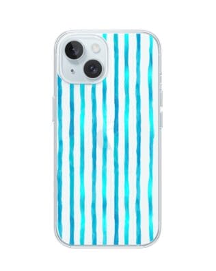 Etui do iPhone 15 przeźroczyste, silikonowe Flexi, szept fal