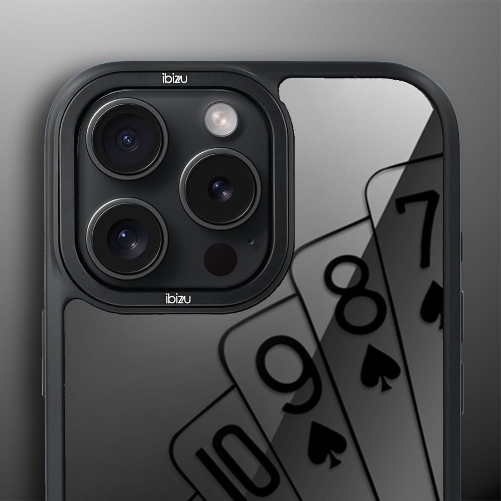 Etui do iPhone 16 Pro IBIZU DropGuard Matt z MagSafe, Midnight, Karty do gry - obrazek 5