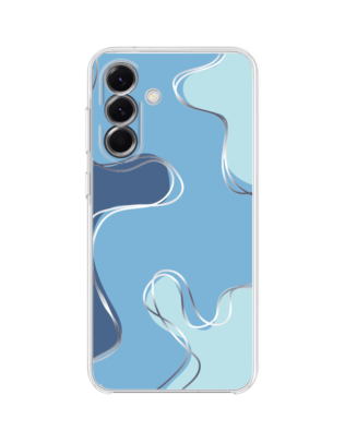 Etui do Samsung Galaxy A56 5G przeźroczyste, silikonowe Flexi, spokój oceanu
