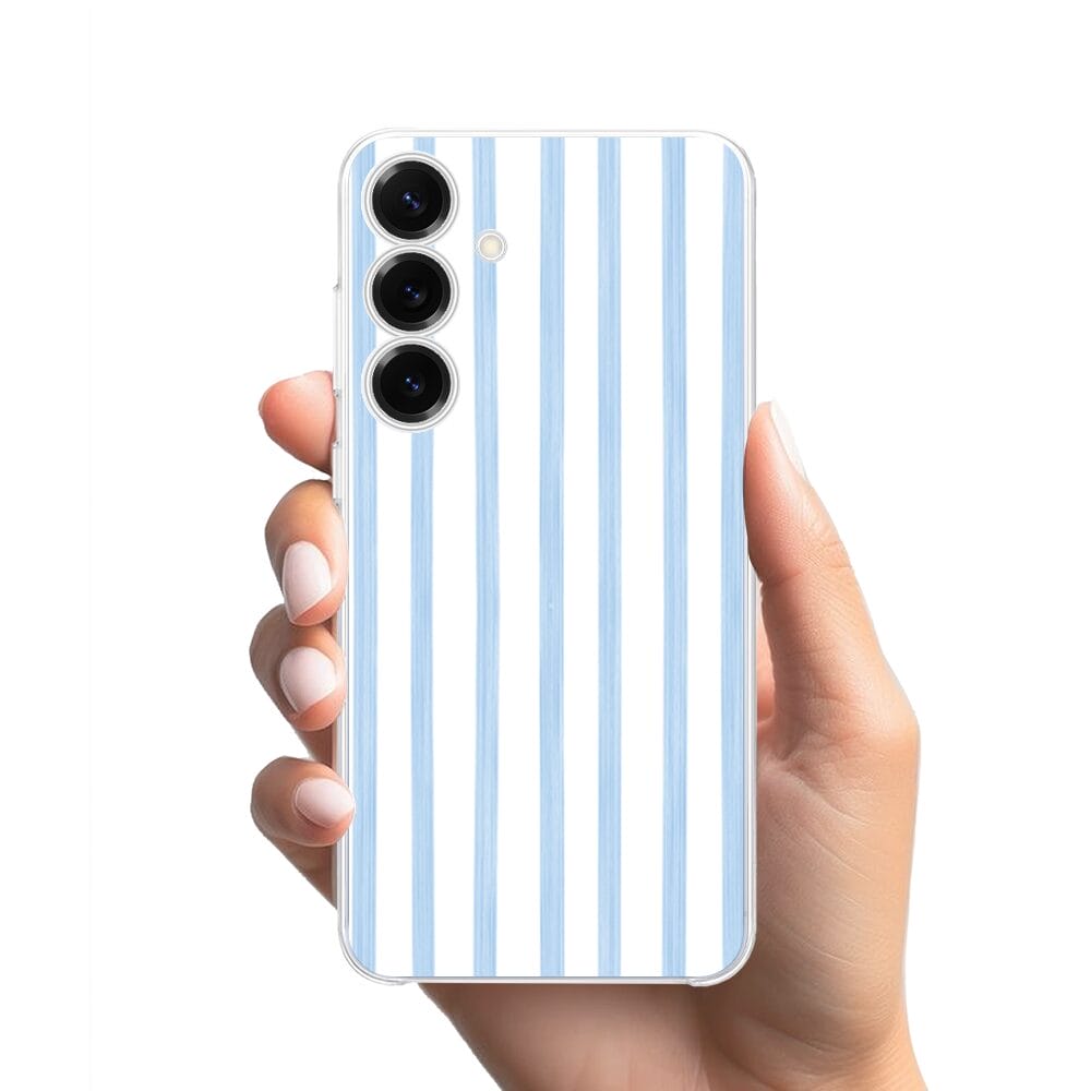 Etui do Samsung Galaxy S25 przeźroczyste, silikonowe Flexi, wakacje w Grecji - obrazek 2