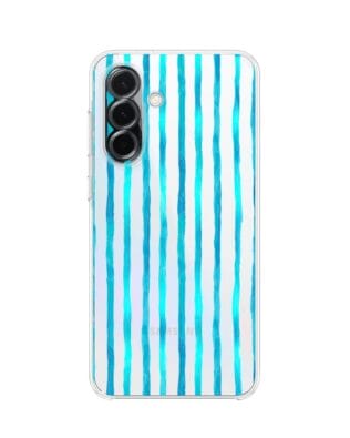 Etui do Samsung Galaxy A36 5G przeźroczyste, silikonowe Flexi, szept fal