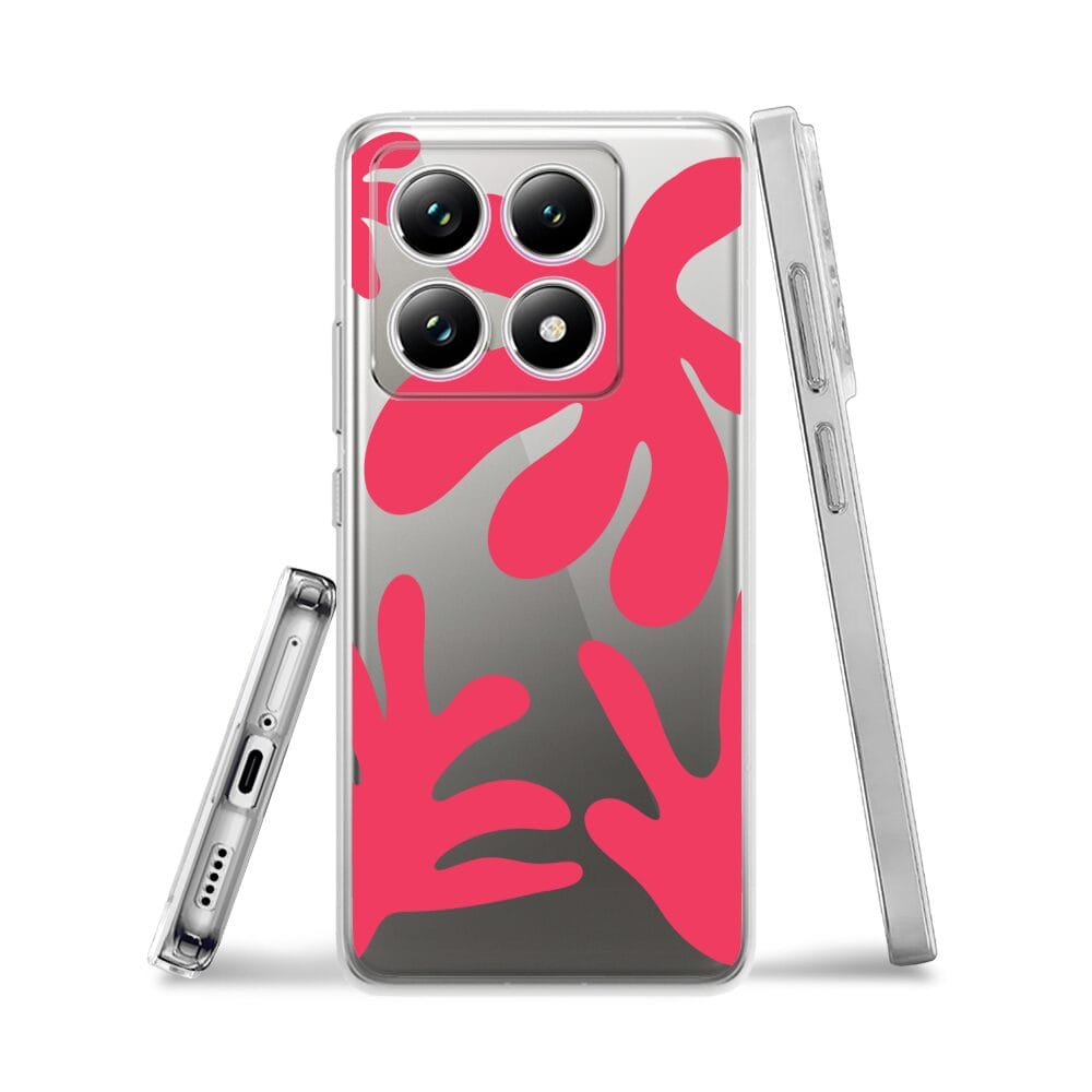 Etui do Xiaomi 14T przeźroczyste, silikonowe Flexi, rafa - obrazek 3