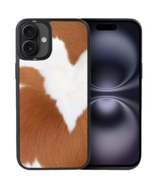 Etui do iPhone 16 Plus IBIZU DropGuard Matt z MagSafe, Zew Natury, Alpejska Krowa