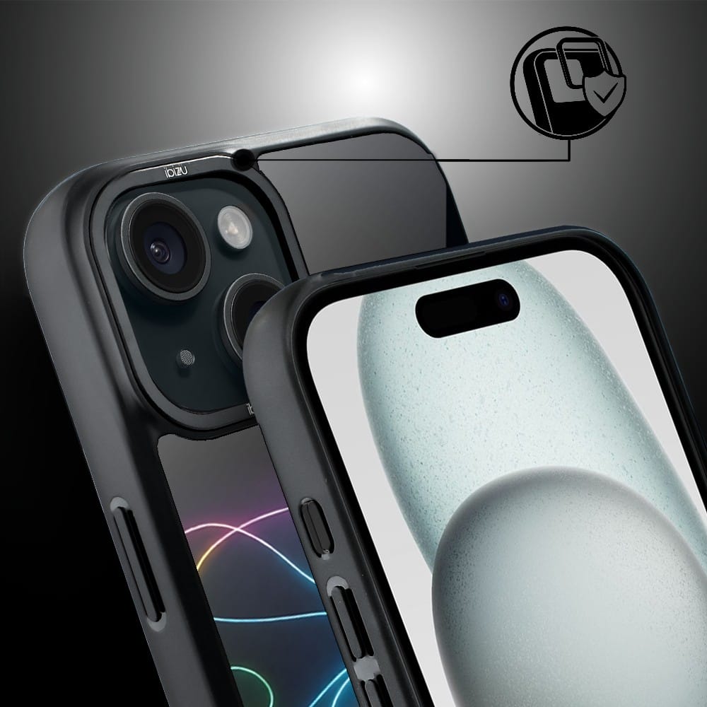 Etui do iPhone 15 IBIZU DropGuard Matt z MagSafe, #ElectroMove, Duch koszykówki - obrazek 3