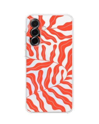Etui do Samsung Galaxy A36 5G przeźroczyste, silikonowe Flexi, rafa koralowa