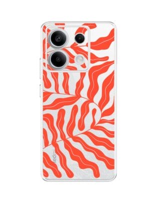 Etui do Xiaomi Redmi Note 13 Pro 5G przeźroczyste, silikonowe Flexi, rafa koralowa