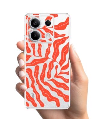 Etui do Xiaomi Redmi Note 13 Pro 5G przeźroczyste, silikonowe Flexi, rafa koralowa