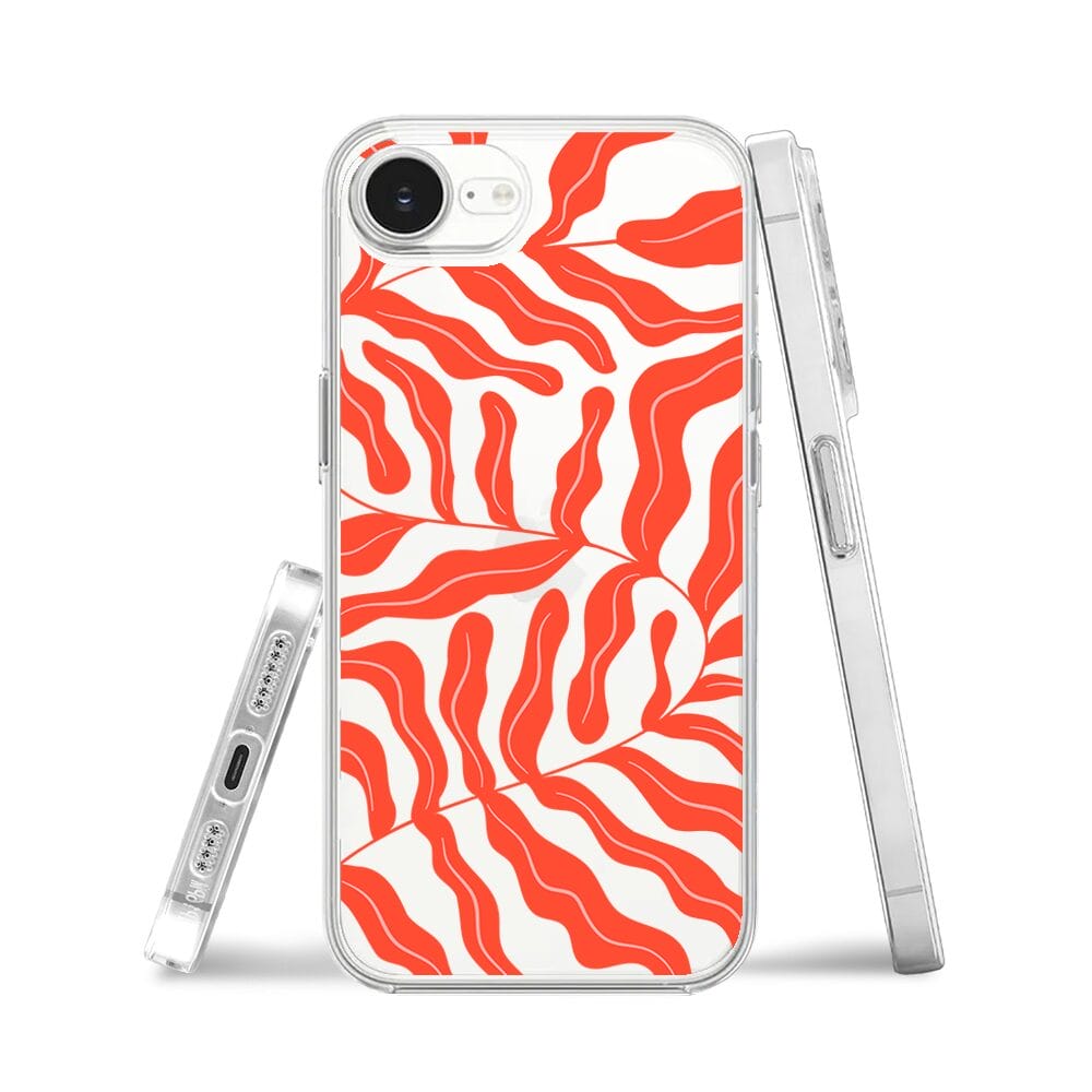 Etui do iPhone 16e przeźroczyste, silikonowe Flexi, rafa koralowa - obrazek 3