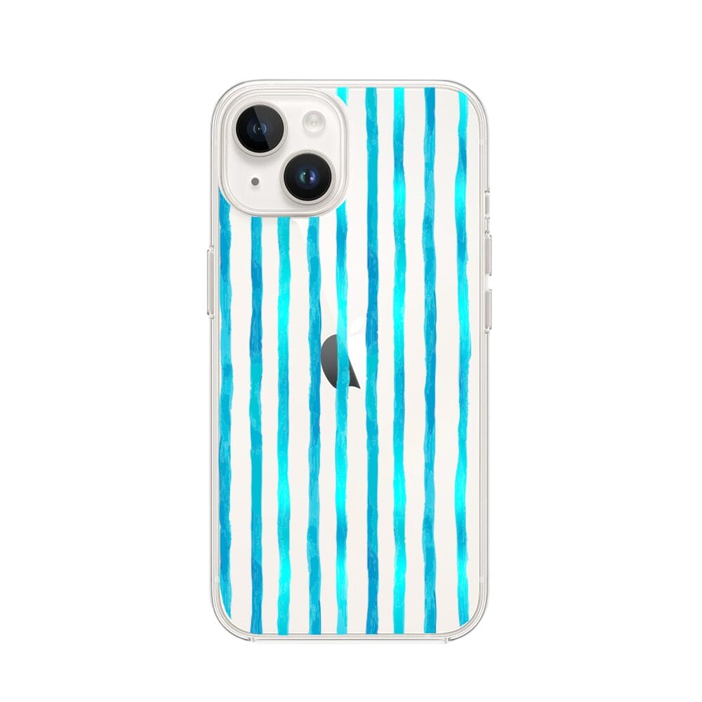 Etui do iPhone 13 Mini przeźroczyste, silikonowe Flexi, szept fal