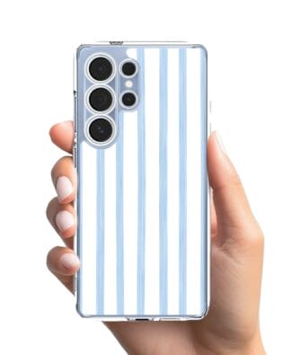 Etui do Samsung Galaxy S25 Ultra przeźroczyste, silikonowe Flexi, wakacje w Grecji