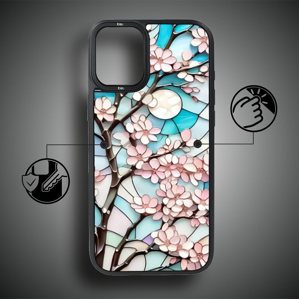 Etui do iPhone 16 IBIZU DropGuard Matt z MagSafe, Barwy Szkła, Księżycowa Wiśnia - obrazek 7