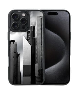 Etui do iPhone 15 Pro IBIZU DropGuard Matt z MagSafe, Noir City, Manhattan