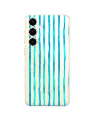 Etui do Samsung Galaxy S24 przeźroczyste, silikonowe Flexi, szept fal