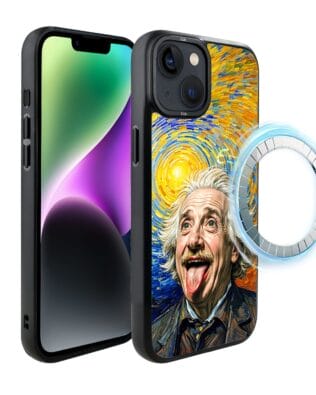 Etui do iPhone 14 Plus IBIZU DropGuard Matt z MagSafe, Einstein