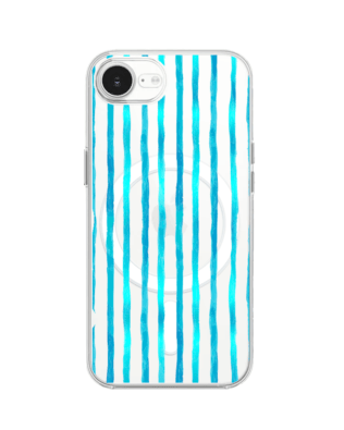 Etui do iPhone 16e z MagSafe przeźroczyste, silikonowe Flexi, szept fal