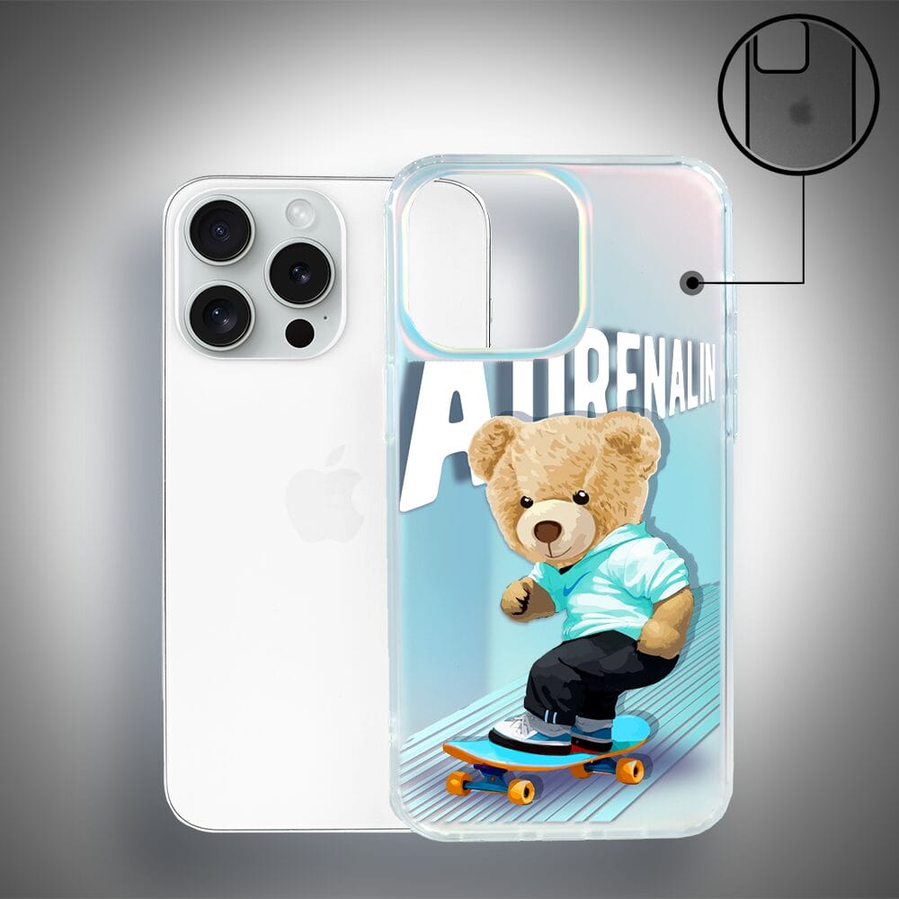 Etui do iPhone 14 Pro IBIZU California Sunset, zmieniające kolor, Adrenalin, deskorolka - obrazek 2