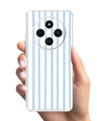 Etui do Xiaomi POCO C75 przeźroczyste, silikonowe Flexi, wakacje w Grecji