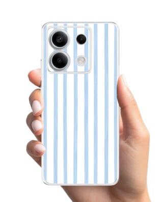 Etui do Xiaomi Redmi Note 13 Pro 5G przeźroczyste, silikonowe Flexi, wakacje w Grecji