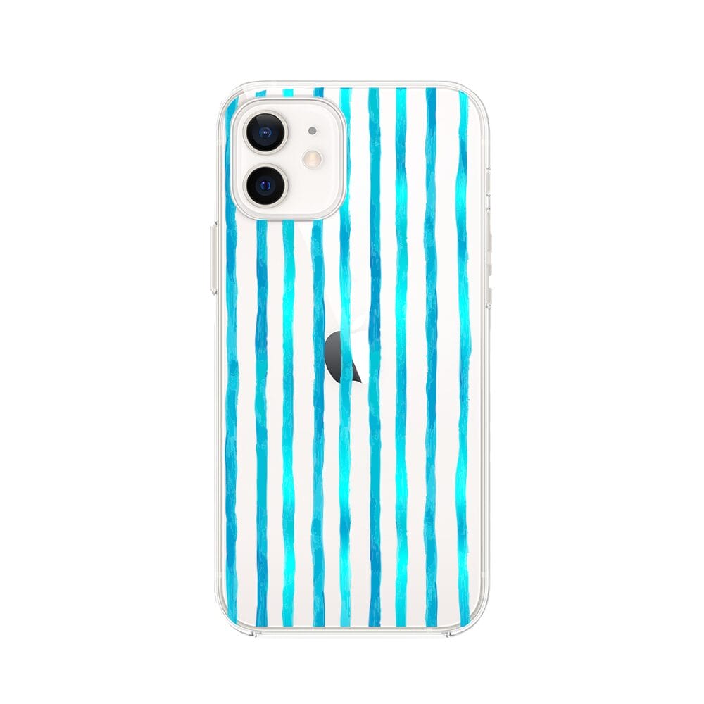Etui do iPhone 12 Mini przeźroczyste, silikonowe Flexi, szept fal