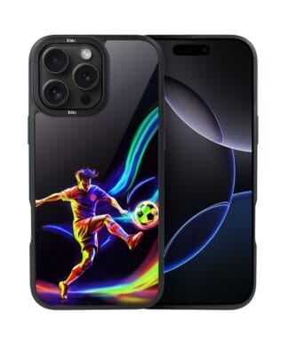 Etui do iPhone 16 Pro Max IBIZU DropGuard Matt z MagSafe, #ElectroMove, W rytmie piłki nożnej